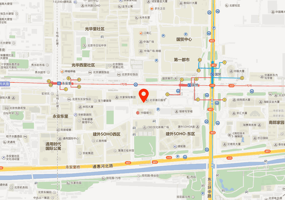 中环世贸中心位置地图